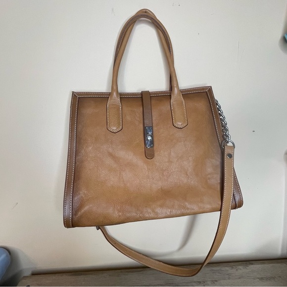 Chic Brown Crossbody Bag - Picture 1 of 6